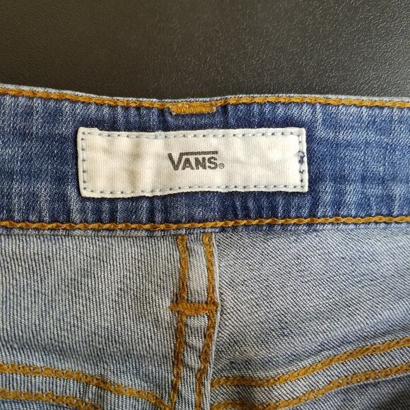 Vans Skinny Jeans Womens Size 24 Mid-Rise Light Wash - Picture 5 of 9